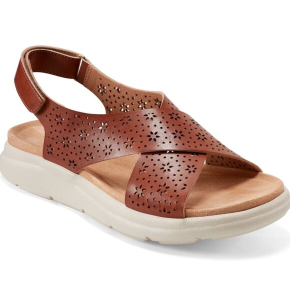 Easy Spirit Amiya - Womens Brown Sandals - Picture 1 of 5
